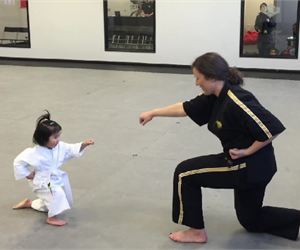 3 Year Old Taekwondo White Belt Reciting the Student Creed – Adorable and Impressive!